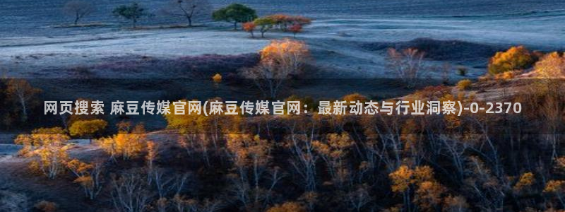 麻豆视频视频：网页搜索 麻豆传媒官网(麻豆传媒官网：最新