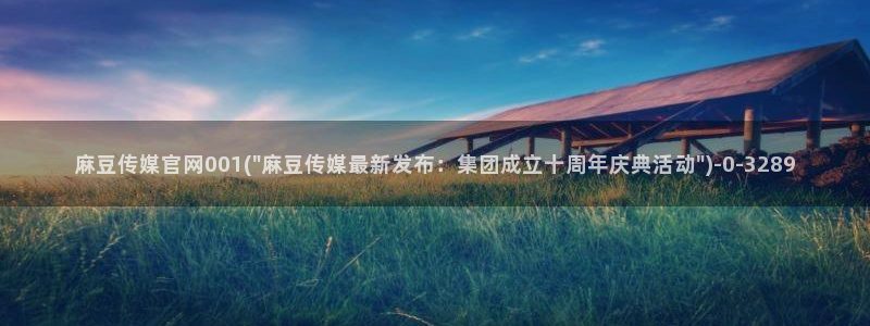 麻豆视频 最新资源：麻豆传媒官网001(\